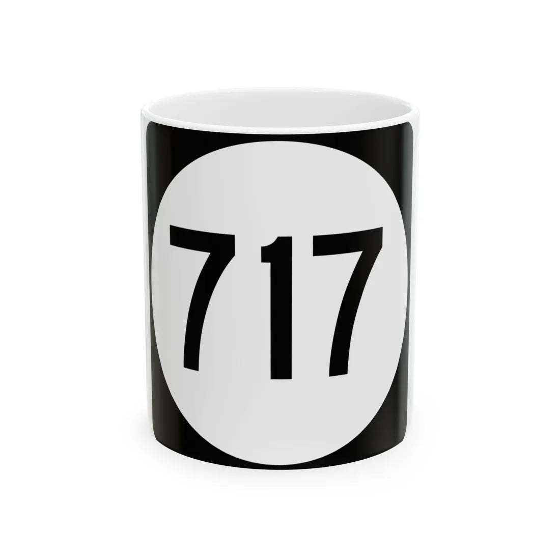 PR tertiary 717 (Puerto Rico) (Road Sign) White Coffee Mug 11oz - Go Mug Yourself