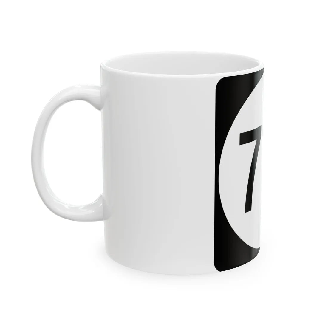 PR tertiary 717 (Puerto Rico) (Road Sign) White Coffee Mug - Go Mug Yourself