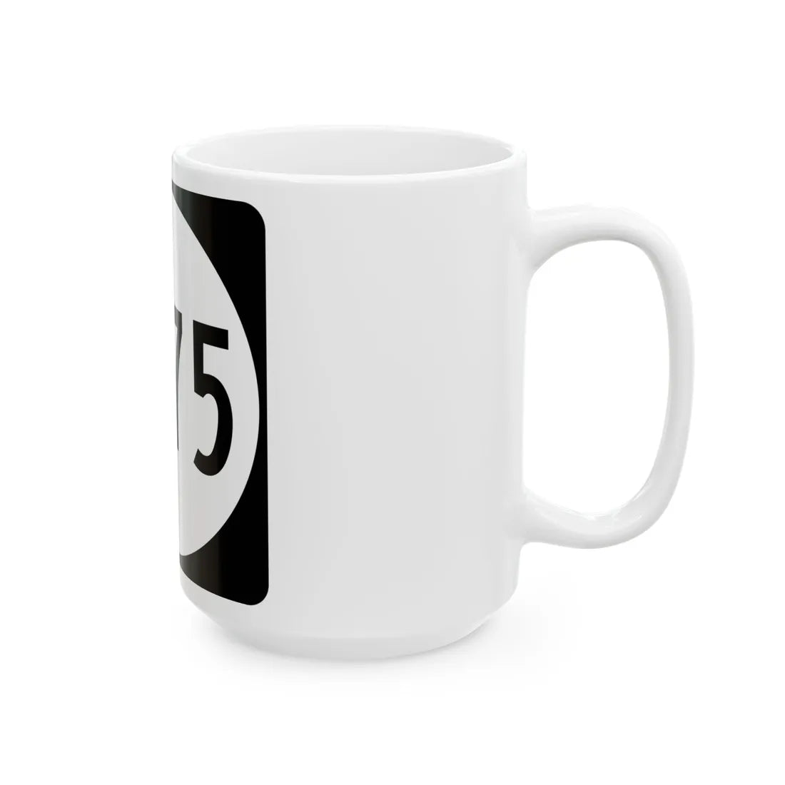 PR tertiary 7775 (Puerto Rico) (Road Sign) White Coffee Mug - Go Mug Yourself