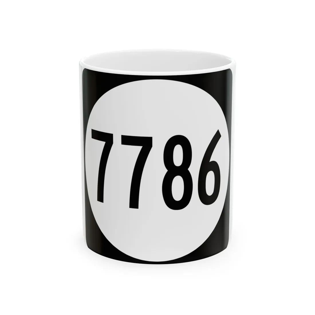PR tertiary 7786 (Puerto Rico) (Road Sign) White Coffee Mug 11oz - Go Mug Yourself