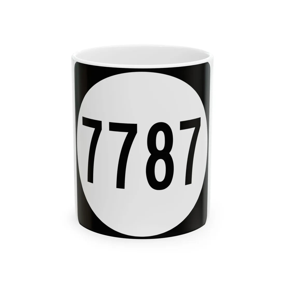 PR tertiary 7787 (Puerto Rico) (Road Sign) White Coffee Mug 11oz - Go Mug Yourself