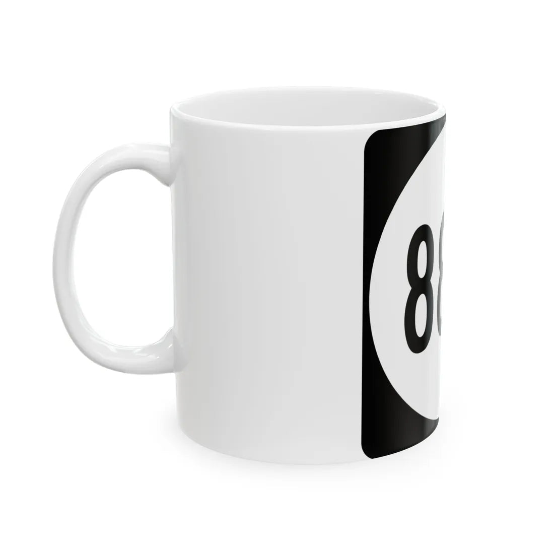 PR tertiary 8861 (Puerto Rico) (Road Sign) White Coffee Mug - Go Mug Yourself