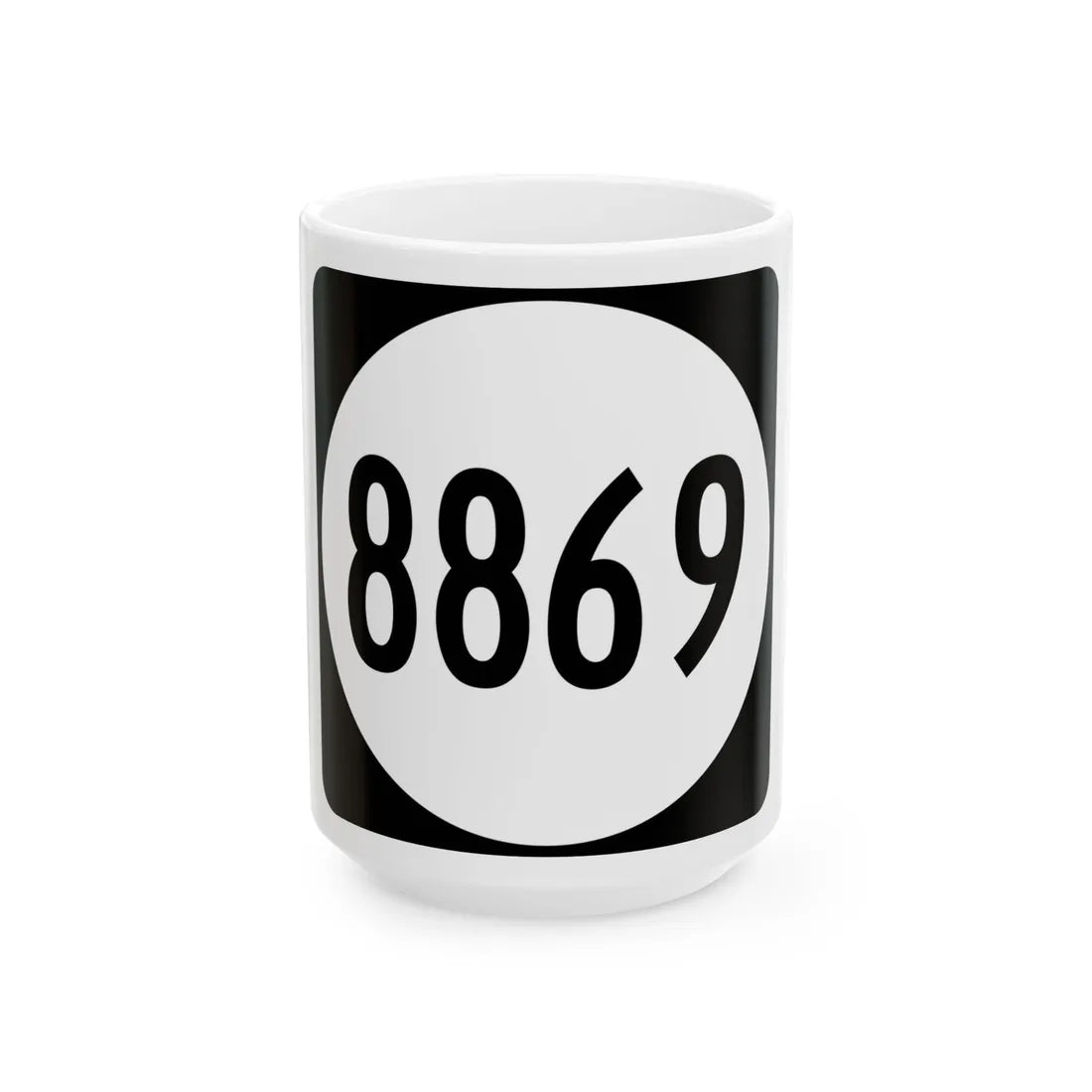 PR tertiary 8869 (Puerto Rico) (Road Sign) White Coffee Mug 15oz - Go Mug Yourself
