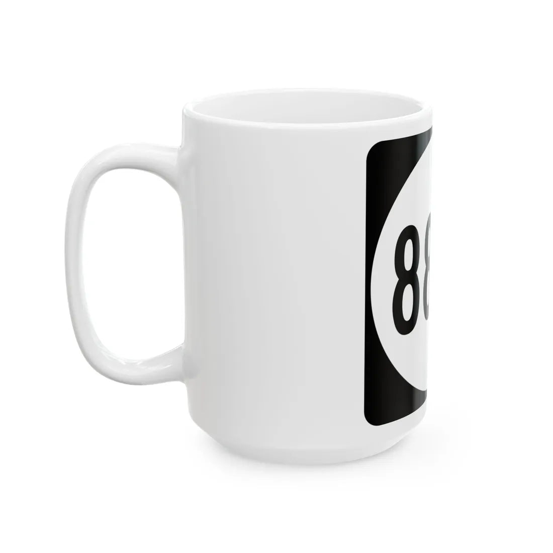 PR tertiary 8869 (Puerto Rico) (Road Sign) White Coffee Mug - Go Mug Yourself