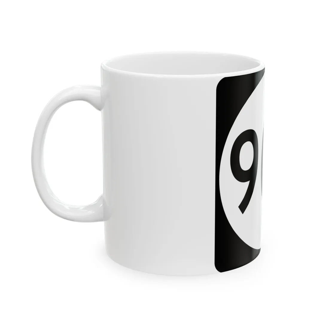 PR tertiary 908 (Puerto Rico) (Road Sign) White Coffee Mug - Go Mug Yourself