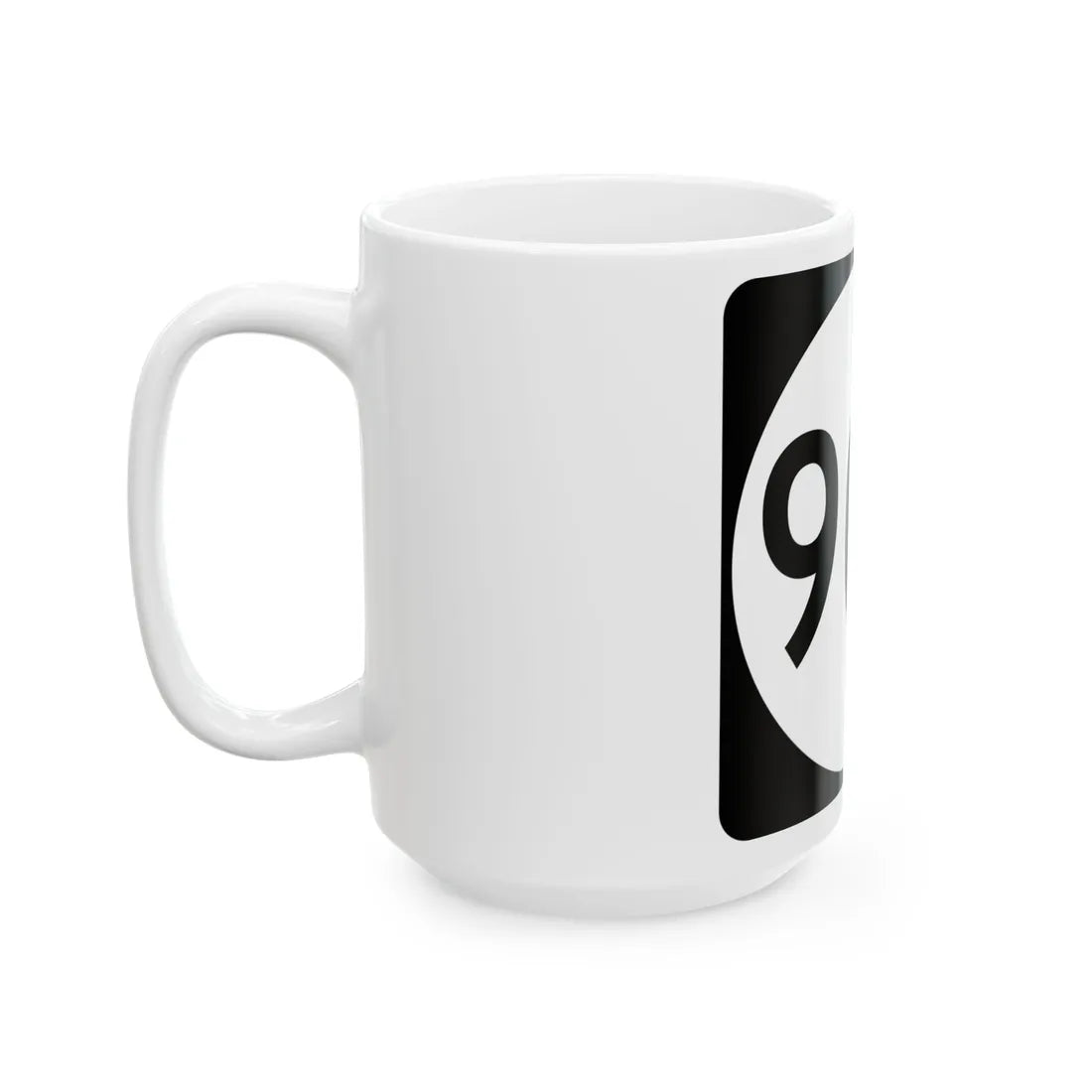 PR tertiary 908 (Puerto Rico) (Road Sign) White Coffee Mug - Go Mug Yourself