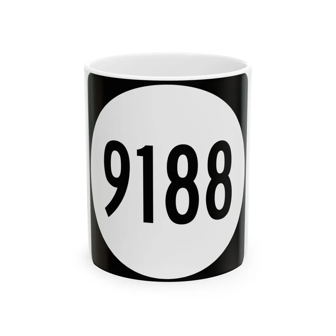 PR tertiary 9188 (Puerto Rico) (Road Sign) White Coffee Mug 11oz - Go Mug Yourself