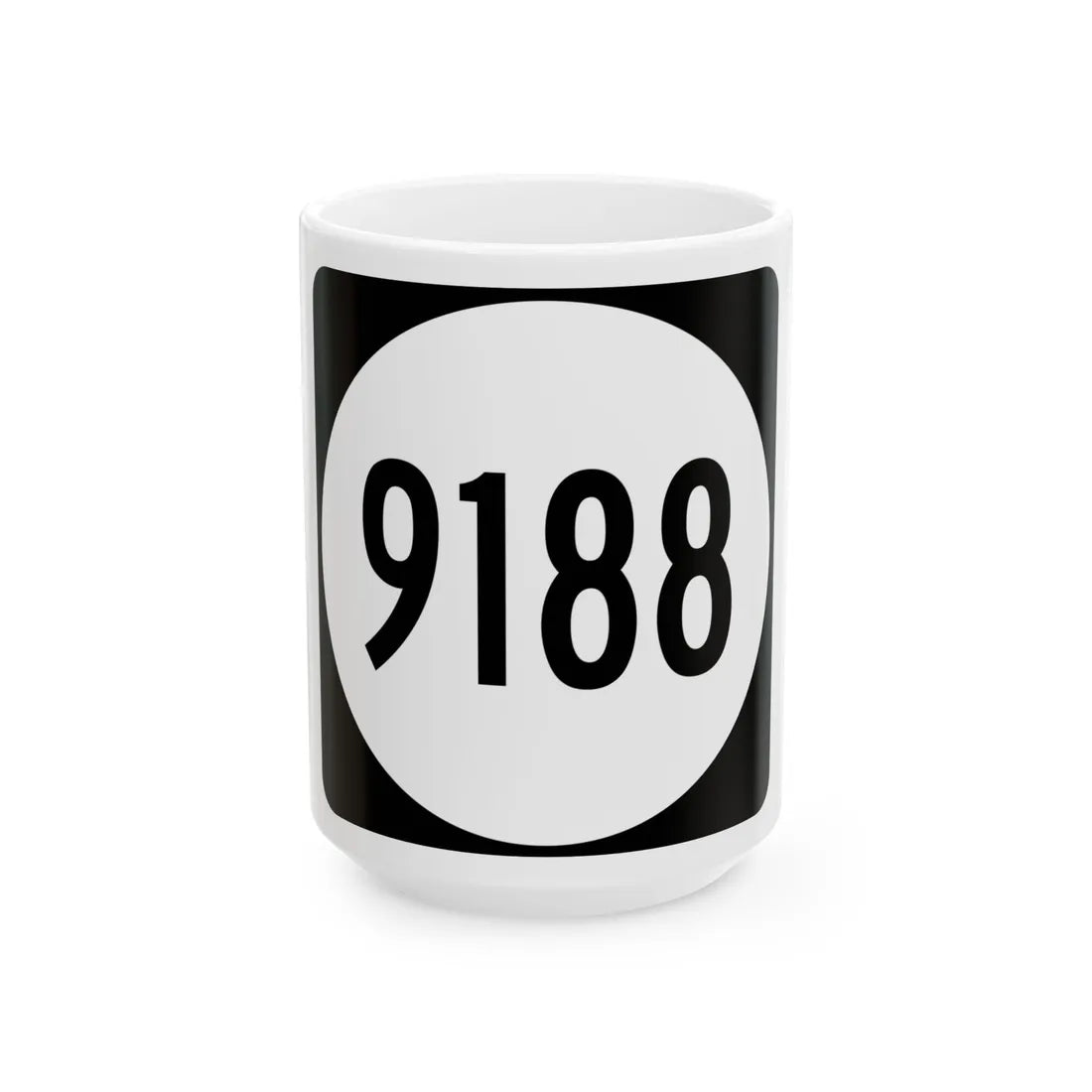 PR tertiary 9188 (Puerto Rico) (Road Sign) White Coffee Mug 15oz - Go Mug Yourself