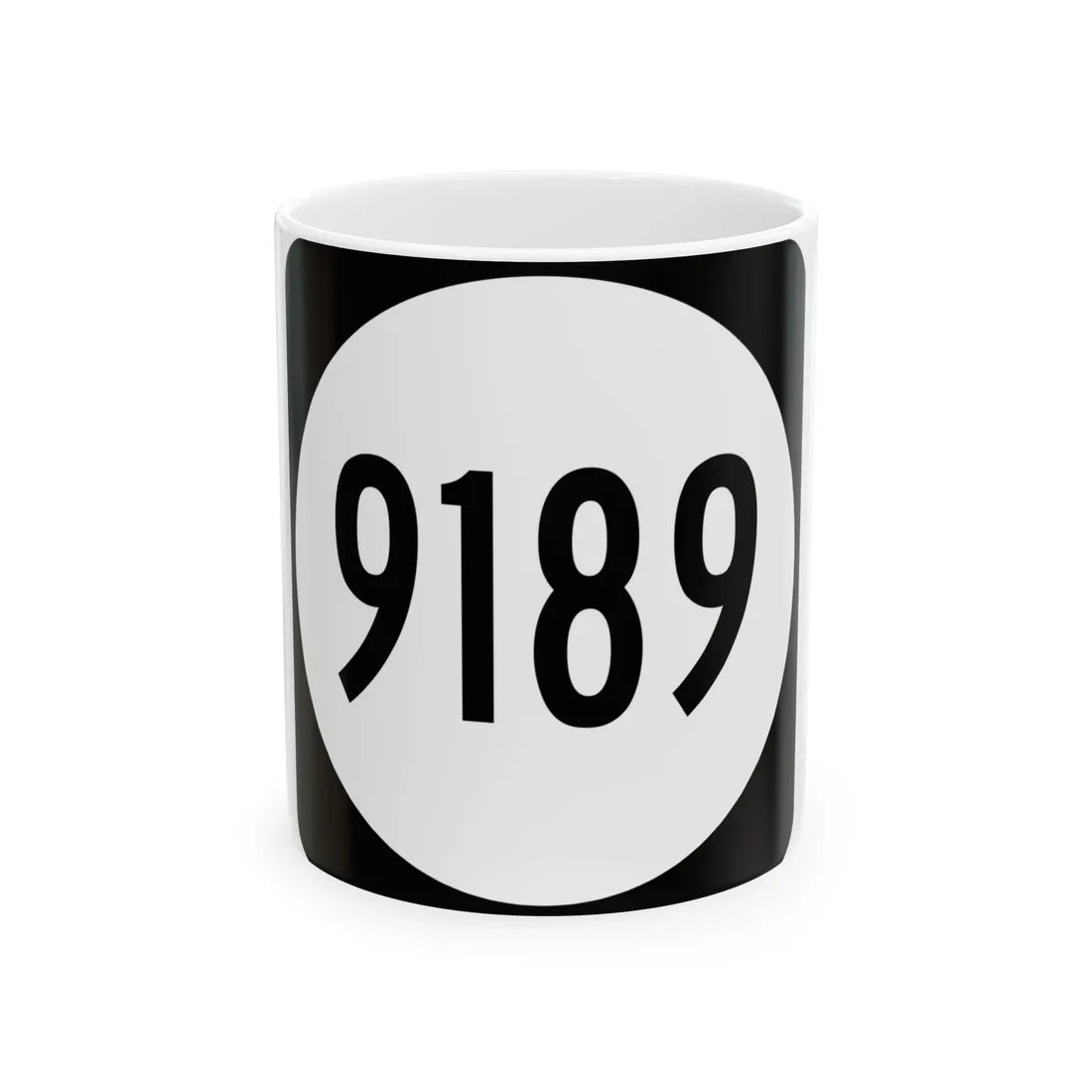 PR tertiary 9189 (Puerto Rico) (Road Sign) White Coffee Mug 11oz - Go Mug Yourself