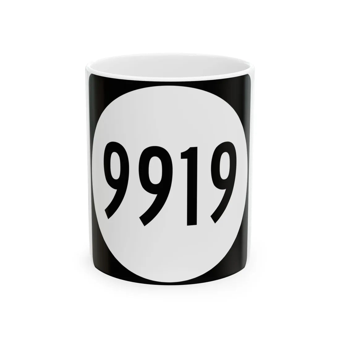 PR tertiary 9919 (Puerto Rico) (Road Sign) White Coffee Mug 11oz - Go Mug Yourself