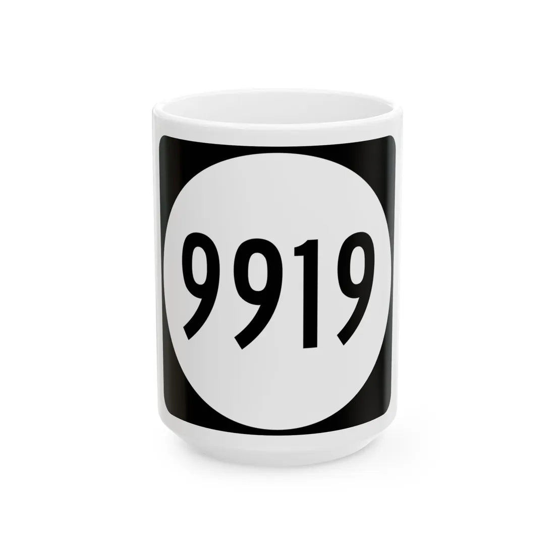 PR tertiary 9919 (Puerto Rico) (Road Sign) White Coffee Mug 15oz - Go Mug Yourself