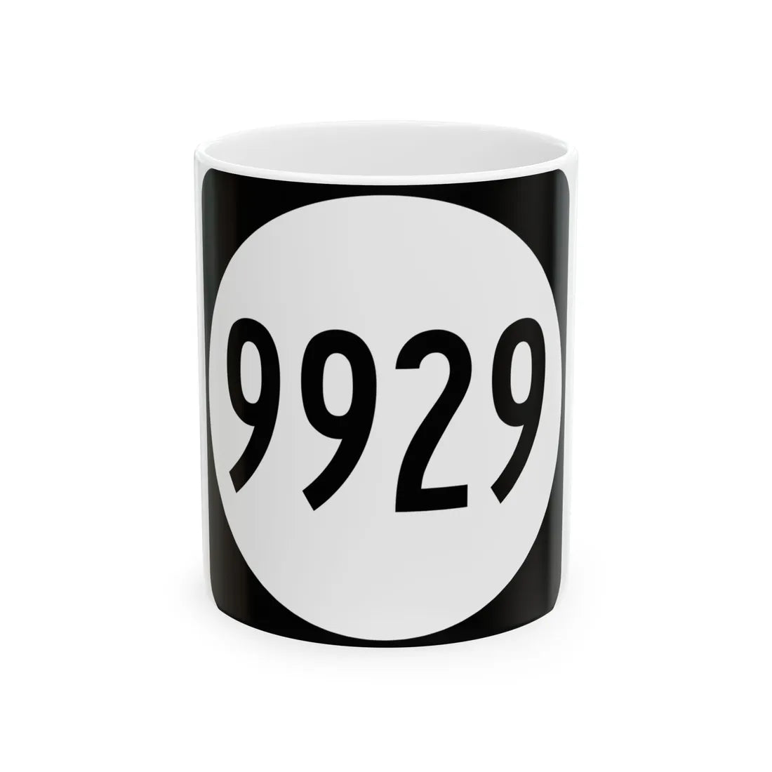 PR tertiary 9929 (Puerto Rico) (Road Sign) White Coffee Mug 11oz - Go Mug Yourself