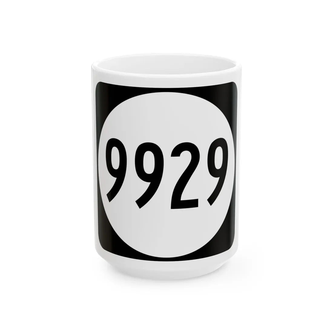 PR tertiary 9929 (Puerto Rico) (Road Sign) White Coffee Mug 15oz - Go Mug Yourself