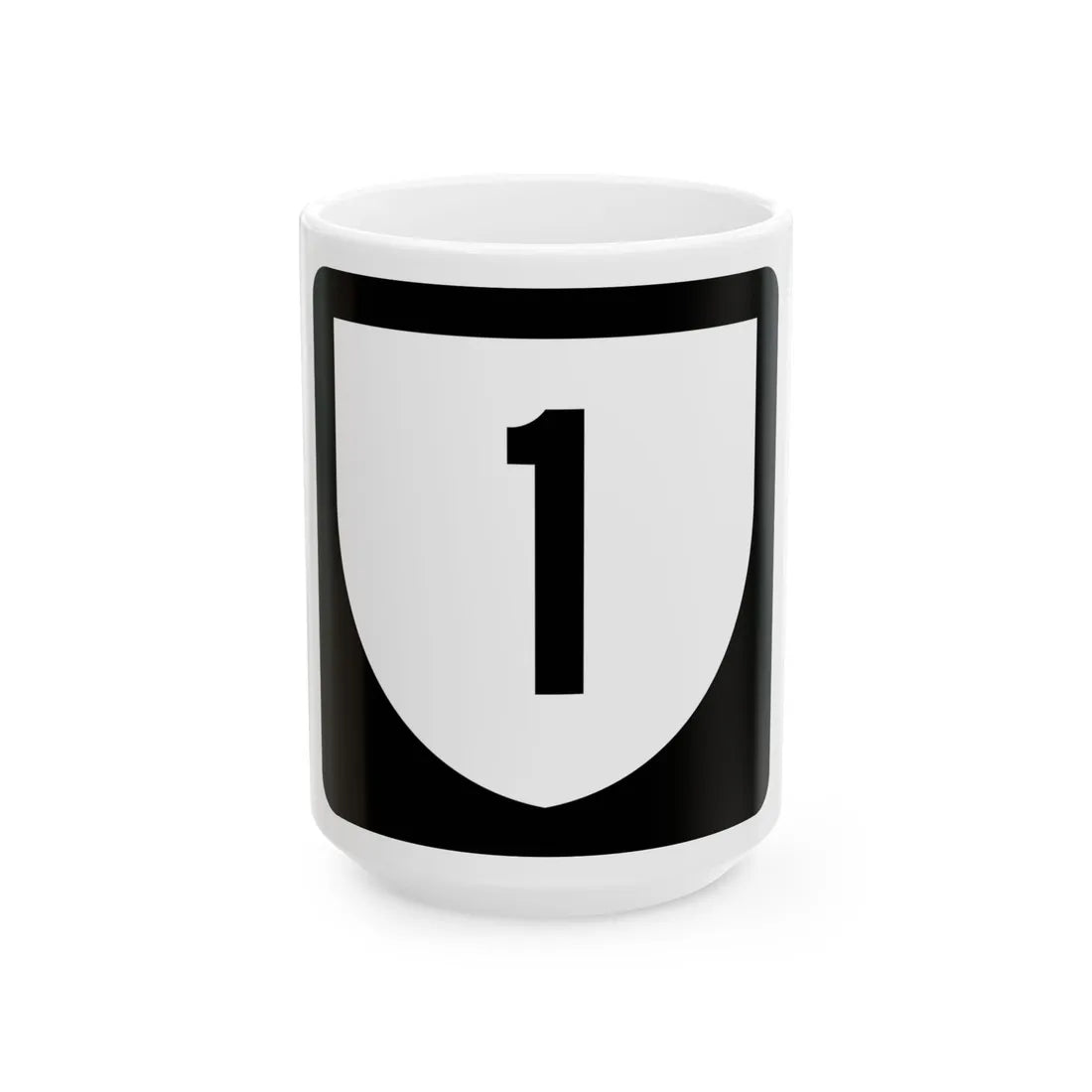 PR urban primary 1 (Puerto Rico) (Road Sign) White Coffee Mug 15oz - Go Mug Yourself