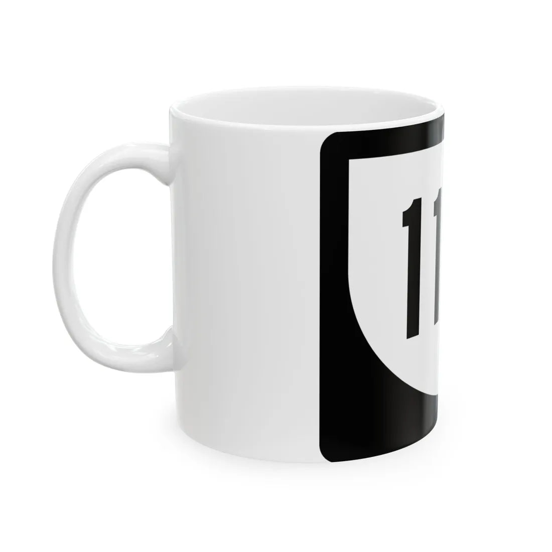 PR urban primary 1181 (Puerto Rico) (Road Sign) White Coffee Mug - Go Mug Yourself