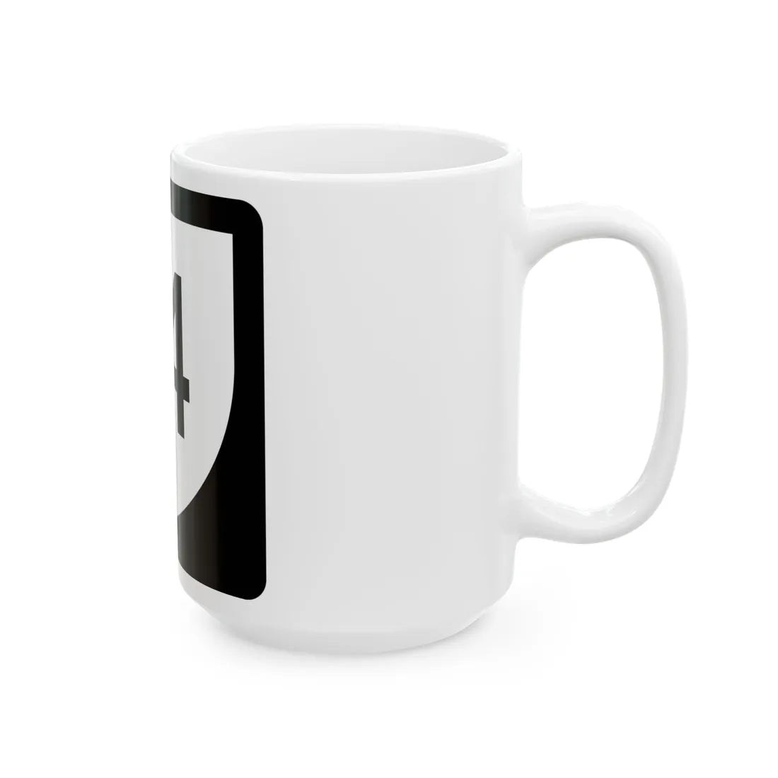 PR urban primary 14 (Puerto Rico) (Road Sign) White Coffee Mug - Go Mug Yourself