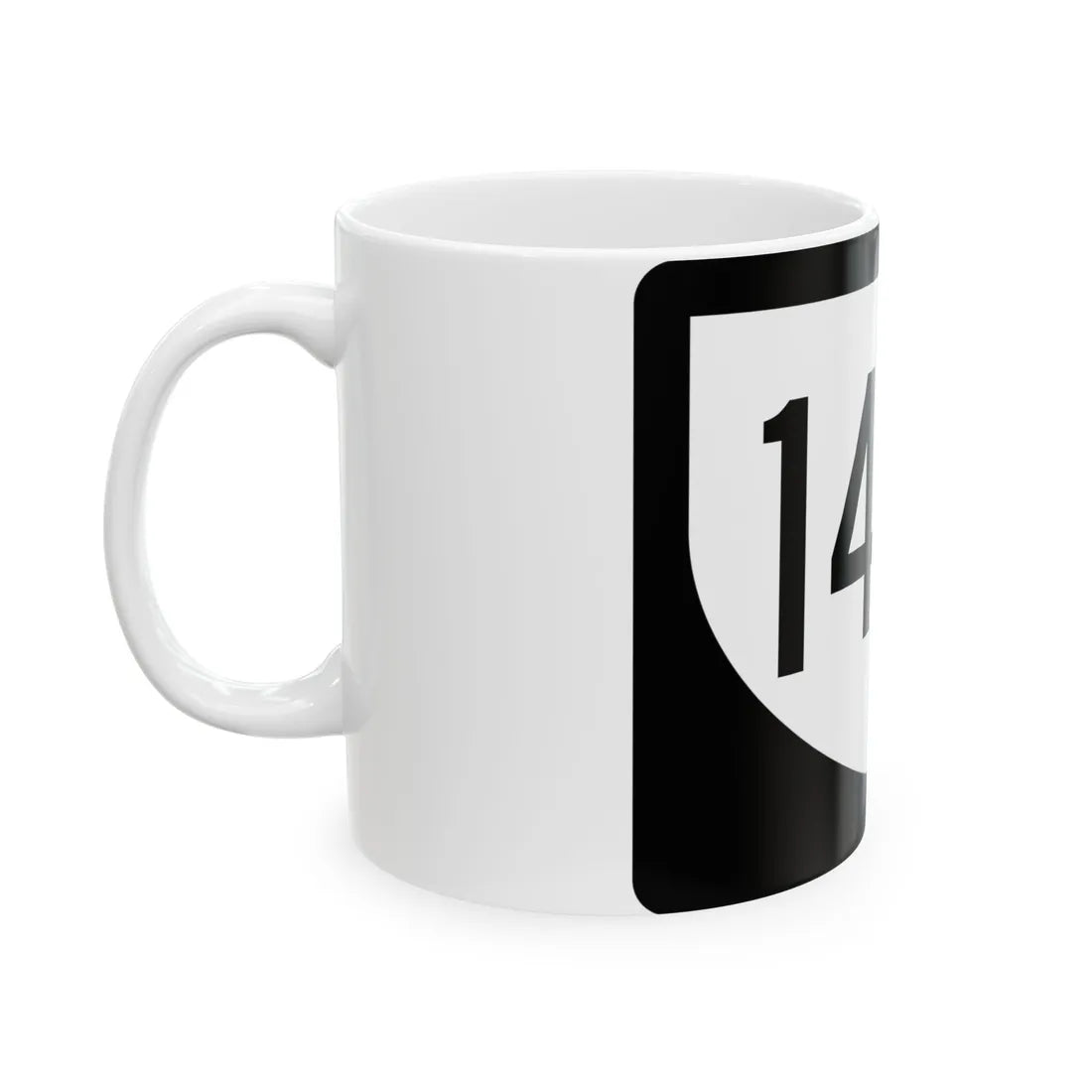 PR urban primary 149P (Puerto Rico) (Road Sign) White Coffee Mug - Go Mug Yourself