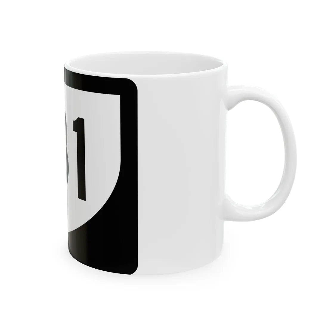 PR urban primary 181 (Puerto Rico) (Road Sign) White Coffee Mug - Go Mug Yourself