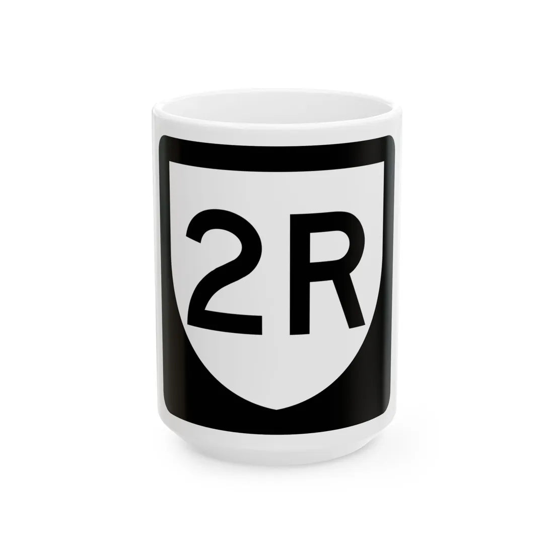 PR urban primary 2R (Puerto Rico) (Road Sign) White Coffee Mug 15oz - Go Mug Yourself