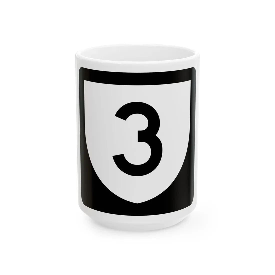 PR urban primary 3 (Puerto Rico) (Road Sign) White Coffee Mug 15oz - Go Mug Yourself
