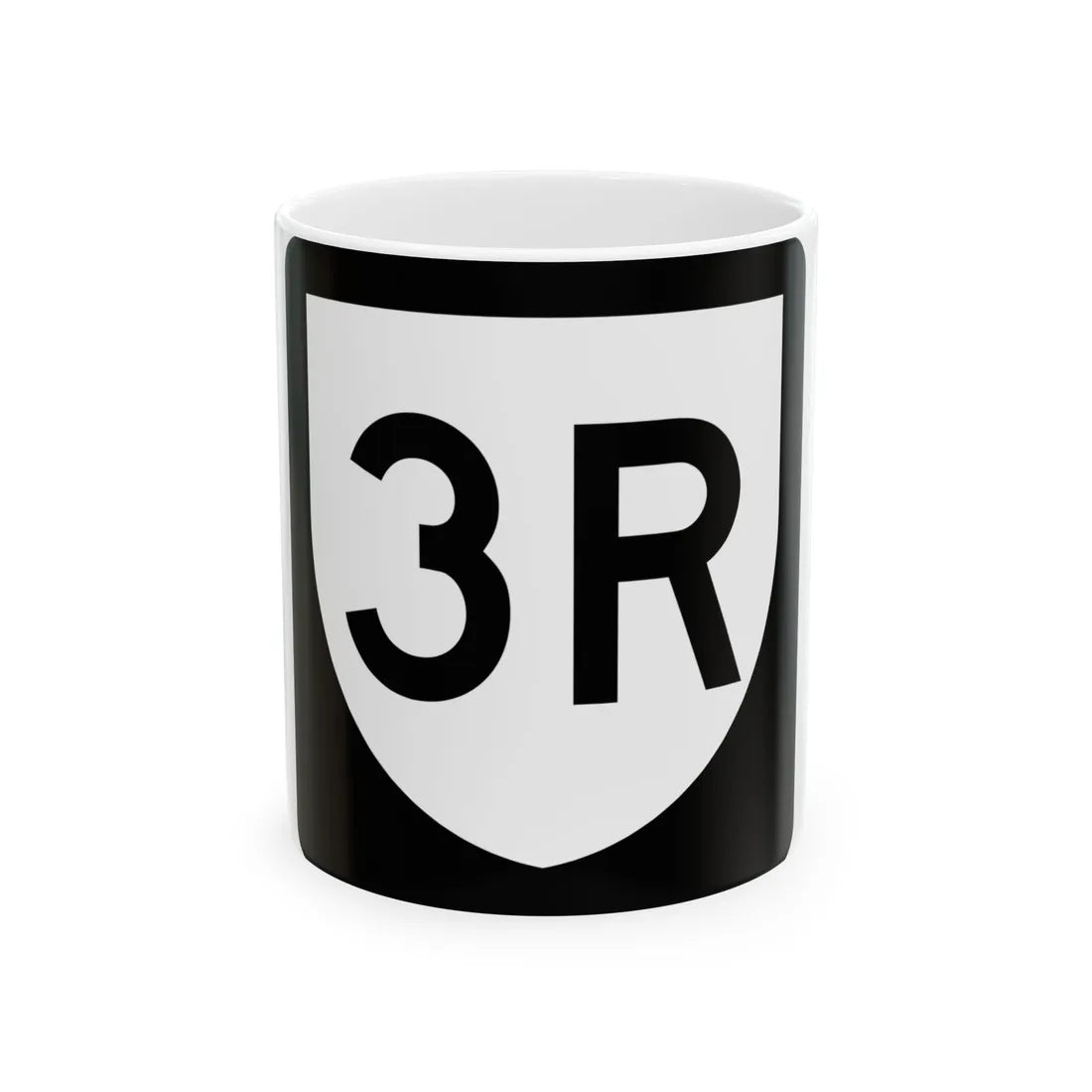 PR urban primary 3R (Puerto Rico) (Road Sign) White Coffee Mug 11oz - Go Mug Yourself
