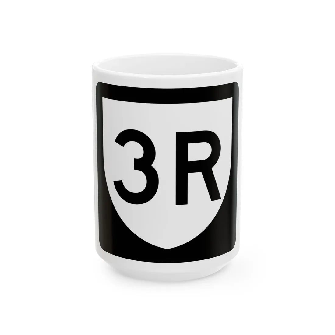 PR urban primary 3R (Puerto Rico) (Road Sign) White Coffee Mug 15oz - Go Mug Yourself
