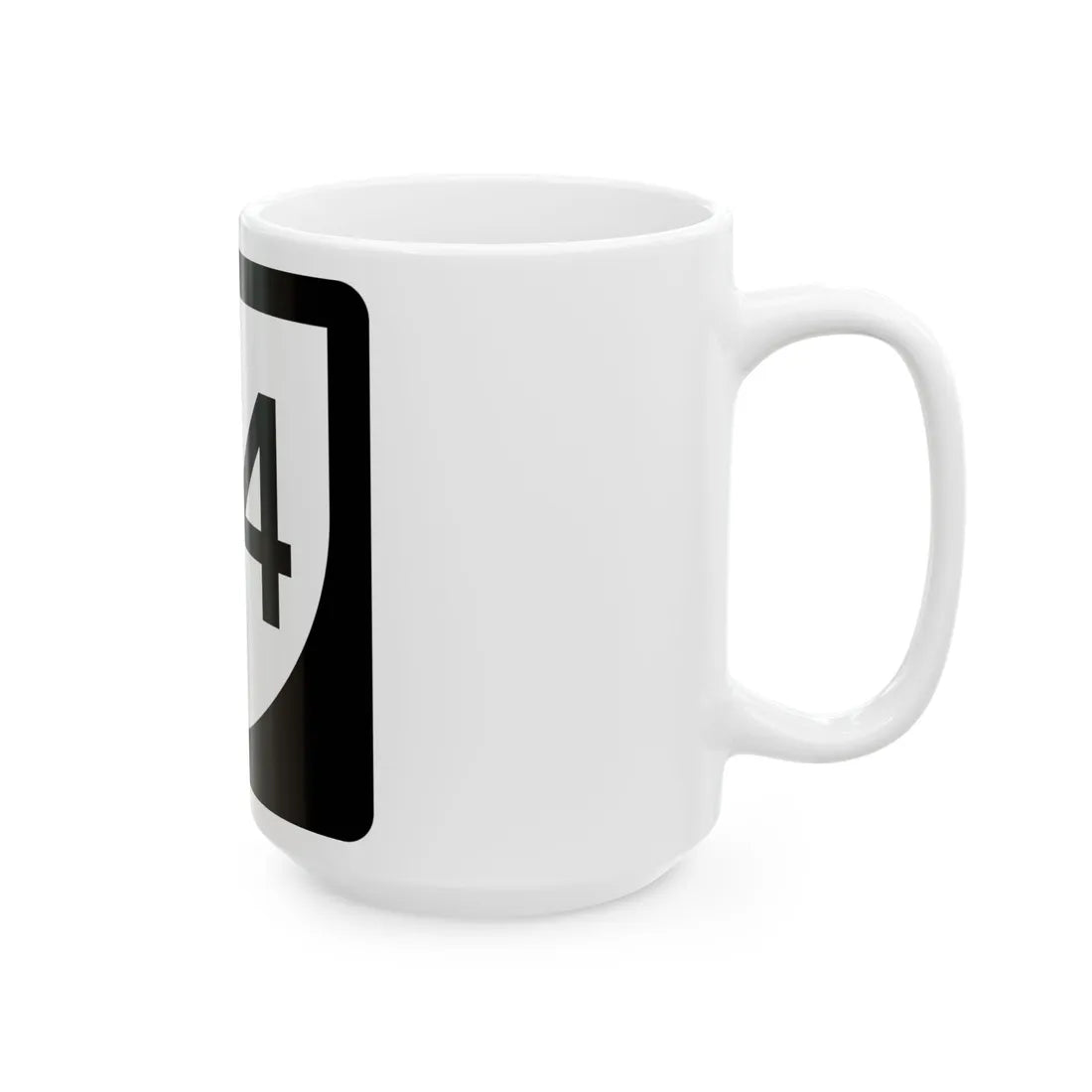PR urban primary 44 (Puerto Rico) (Road Sign) White Coffee Mug - Go Mug Yourself