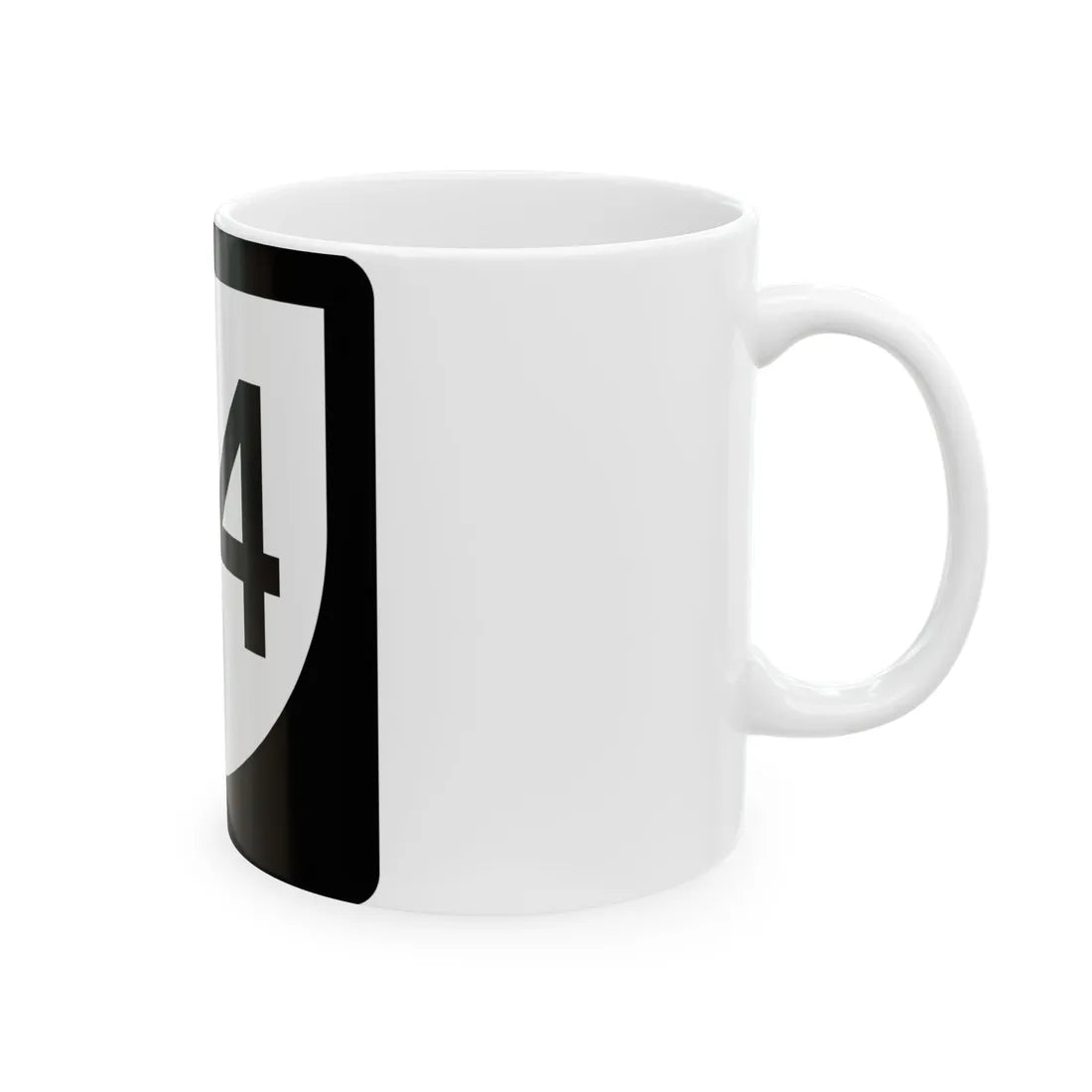 PR urban primary 54 (Puerto Rico) (Road Sign) White Coffee Mug - Go Mug Yourself