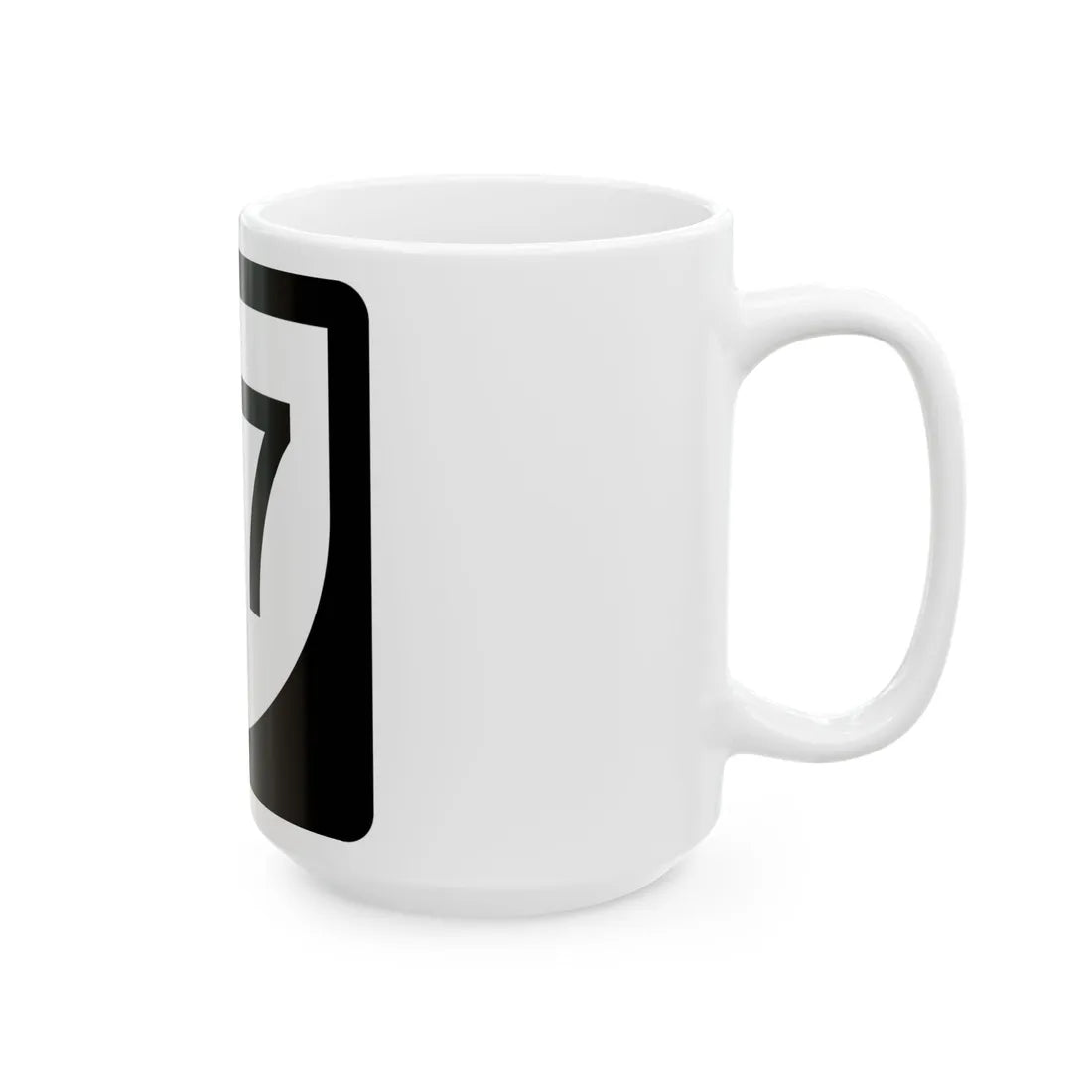 PR urban primary 57 (Puerto Rico) (Road Sign) White Coffee Mug - Go Mug Yourself
