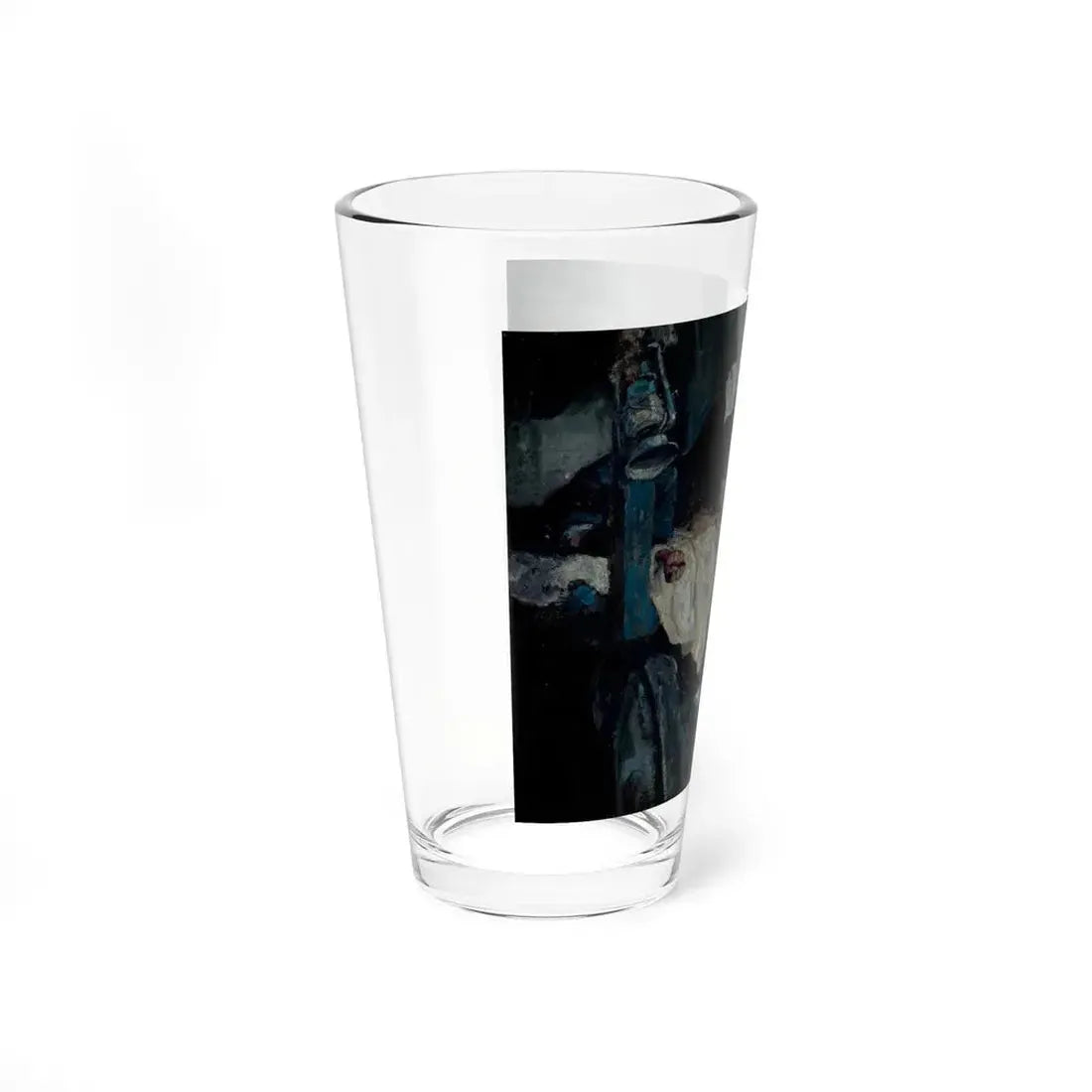 Prairie Drama, story illustration, 1924 (Magazine Illustration) Pint Glass 16oz - Go Mug Yourself