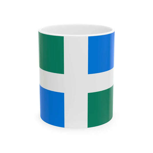 Prapor Cabaniv (Ukraine) White Coffee Mug 11oz - Go Mug Yourself