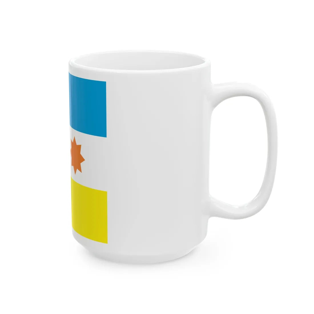 Prapor Cornobaivky (Ukraine) White Coffee Mug - Go Mug Yourself