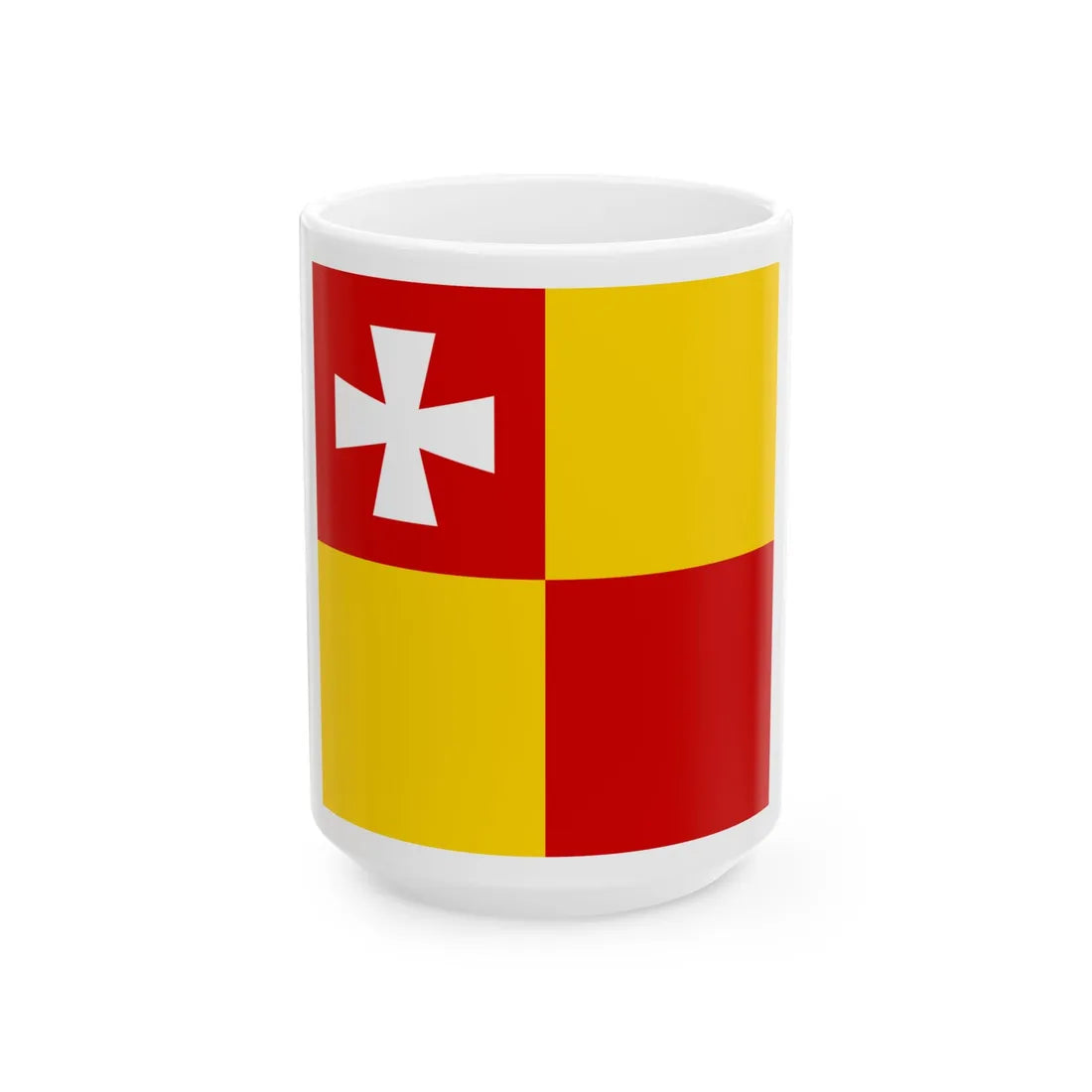 Prapor Lutsk (Ukraine) White Coffee Mug 15oz - Go Mug Yourself