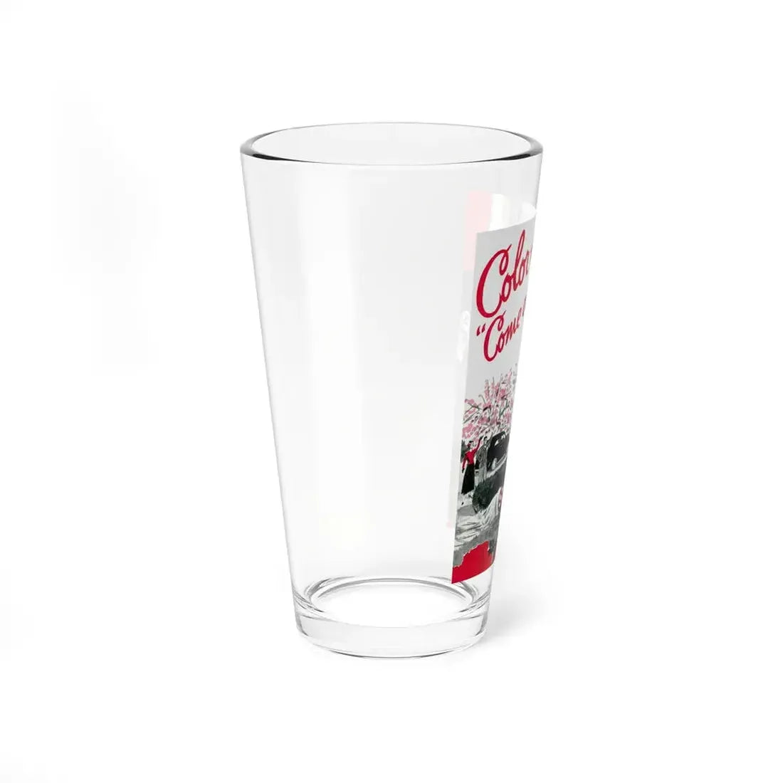 Pratt and Lambert Paint ad, Saturday Evening Post, June 5, 1948 (Magazine Illustration) Pint Glass 16oz - Go Mug Yourself