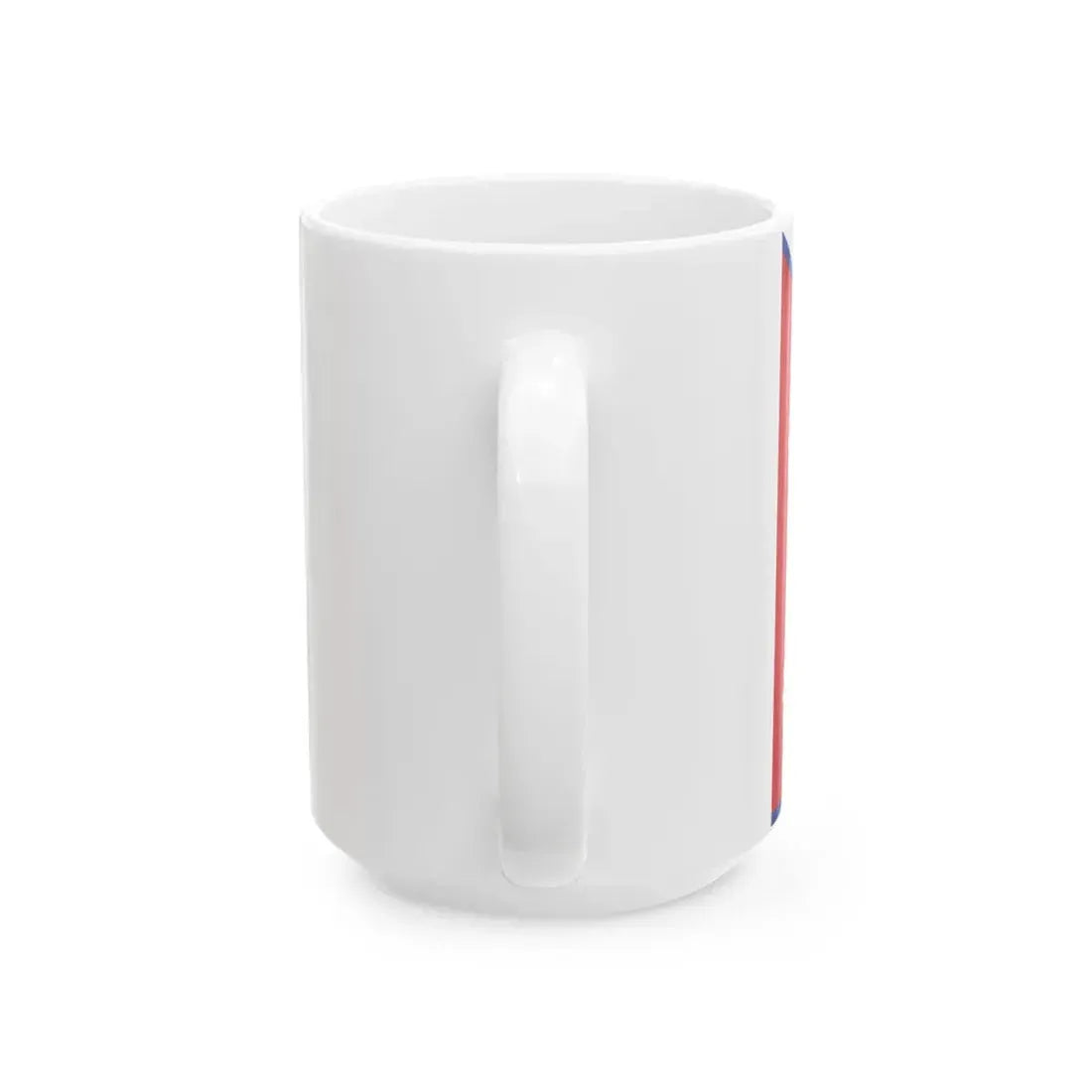 Pre-1962 Flag of Nepal with spacing aspect ratio 3-2 (Nepal) White Coffee Mug - Go Mug Yourself