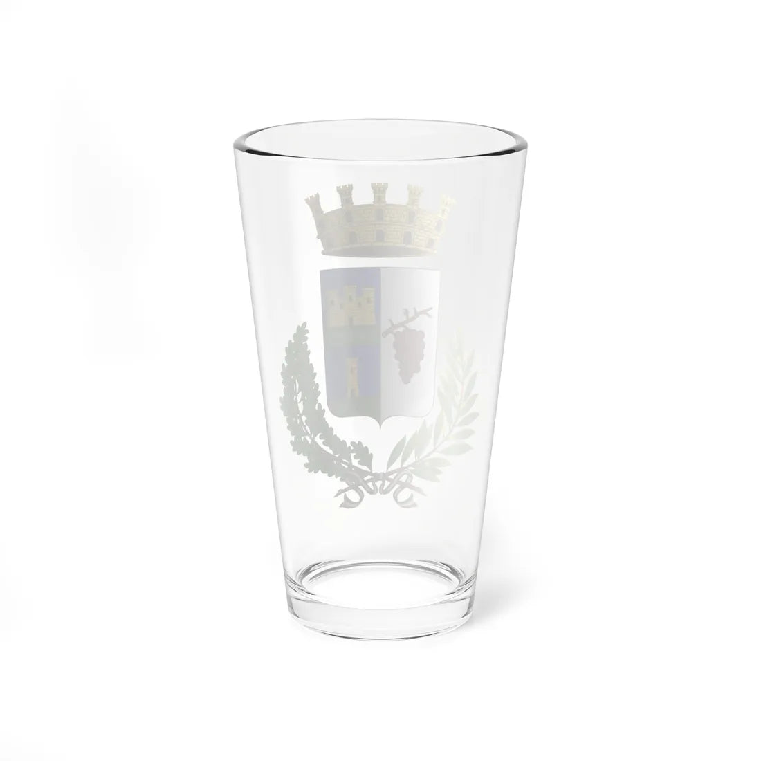 Predappio-Stemma (Italy) (Coat of Arms) Pint Glass 16oz - Go Mug Yourself
