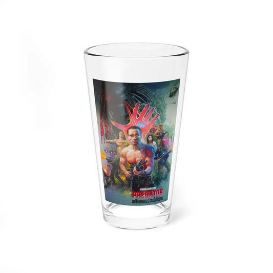 PREDATOR (THAI) 1987 Movie Poster - Pint Glass 16oz 16oz - Go Mug Yourself