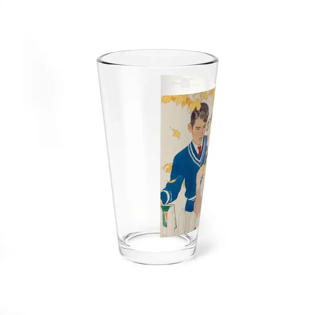 Preliminary story illustrations 1 (Magazine Illustration) Pint Glass 16oz - Go Mug Yourself