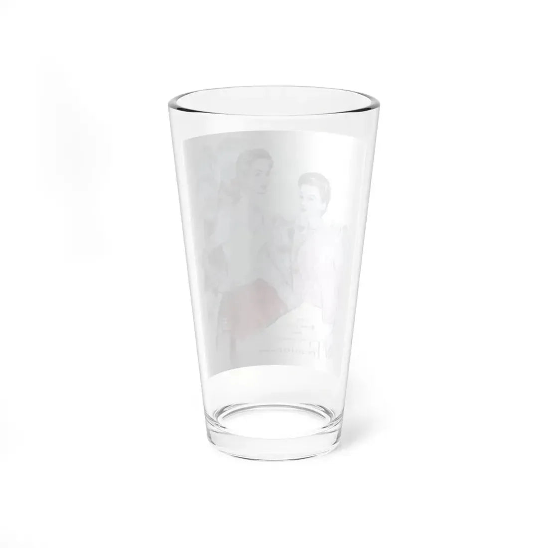 Premier Cashmeres advertisement, 1953 (Magazine Illustration) Pint Glass 16oz - Go Mug Yourself