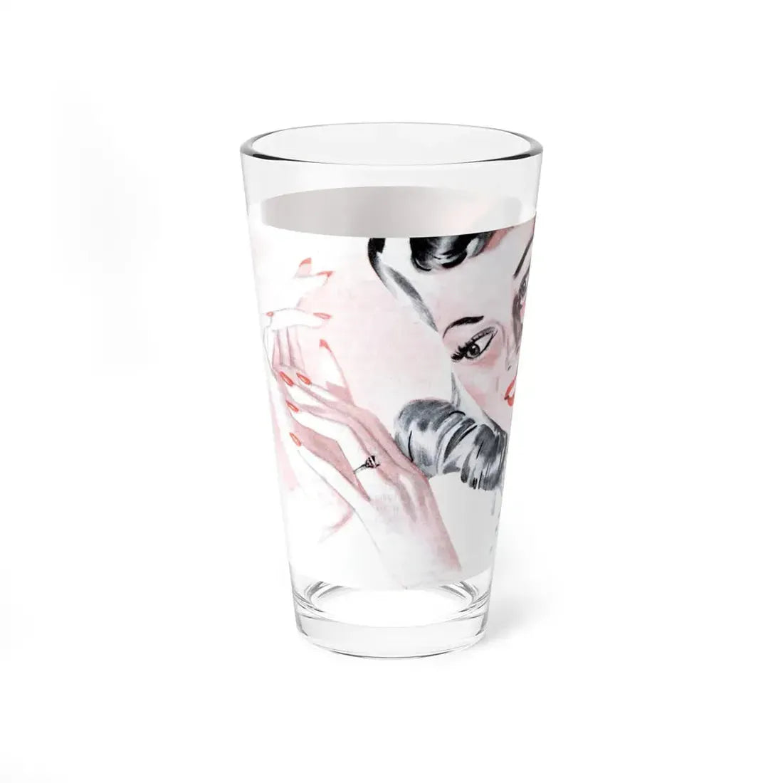Premier Woman illustration, 1945 (Magazine Illustration) Pint Glass 16oz - Go Mug Yourself