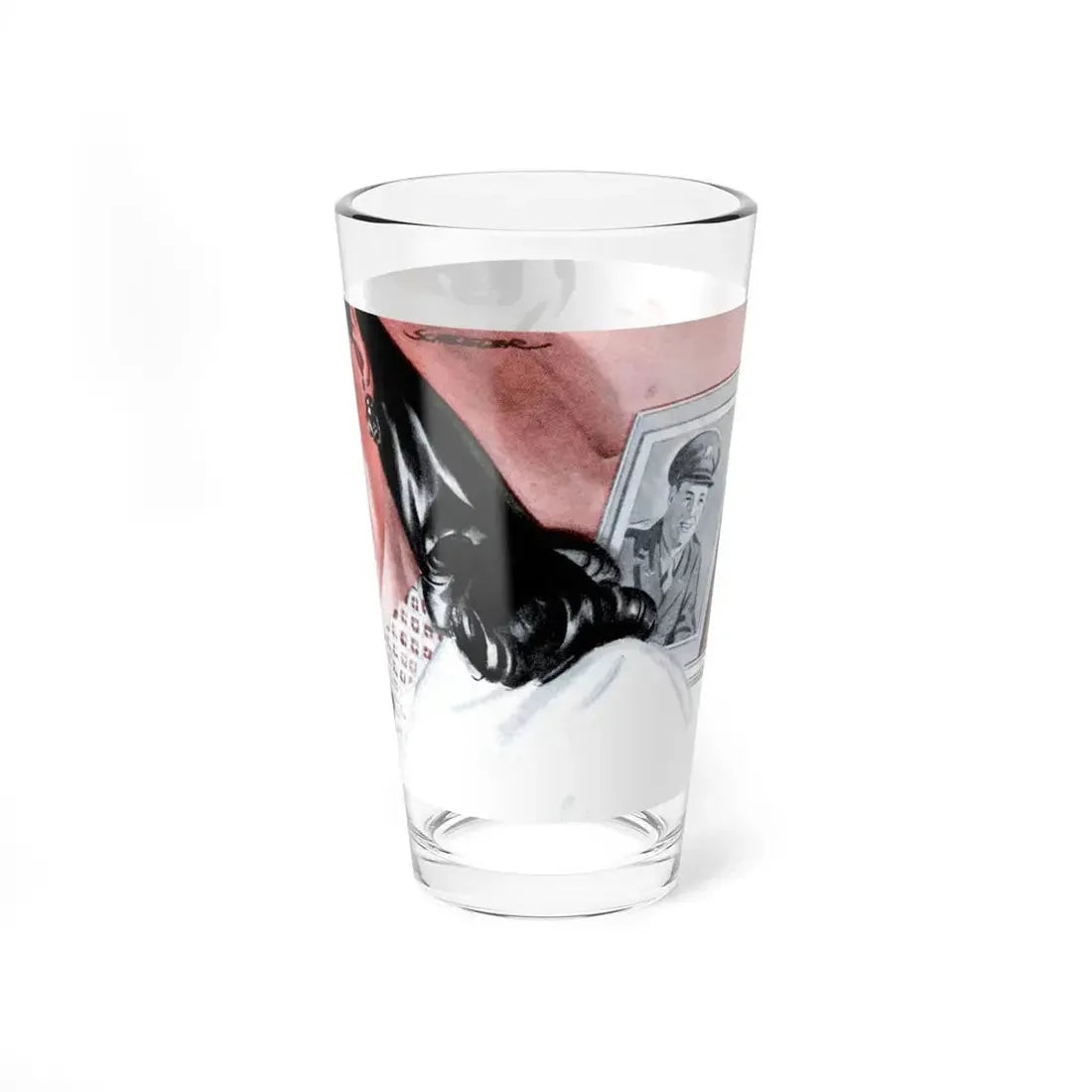 Premier Woman illustration, 1945 (Magazine Illustration) Pint Glass 16oz - Go Mug Yourself