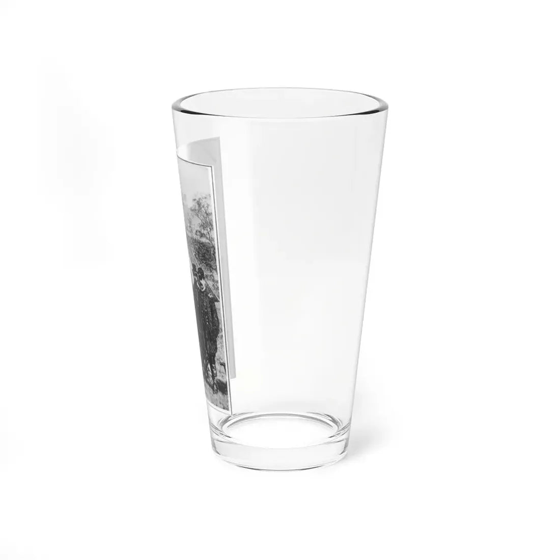 President Abraham Lincoln Posed With Union Officers And Soldiers During His Visit To Antietam, Maryland, October 3, 1862 (U.S. Civil War) Pint Glass 16oz - Go Mug Yourself