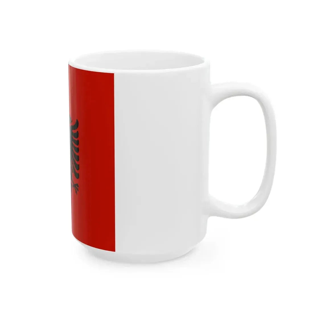 Presidential flag of Albania 1946-1992 (Albania) White Coffee Mug - Go Mug Yourself