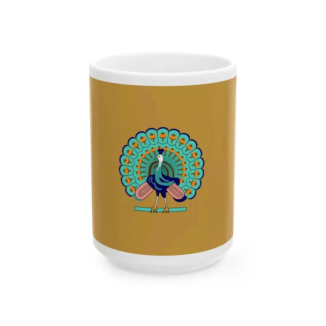 Presidential Flag of Burma 1948-1962 (Myanmar) White Coffee Mug 15oz - Go Mug Yourself