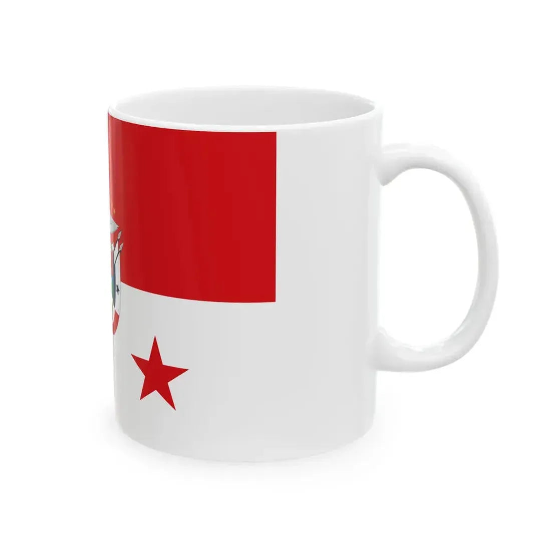 Presidential Flag of Panama (Panama) White Coffee Mug - Go Mug Yourself