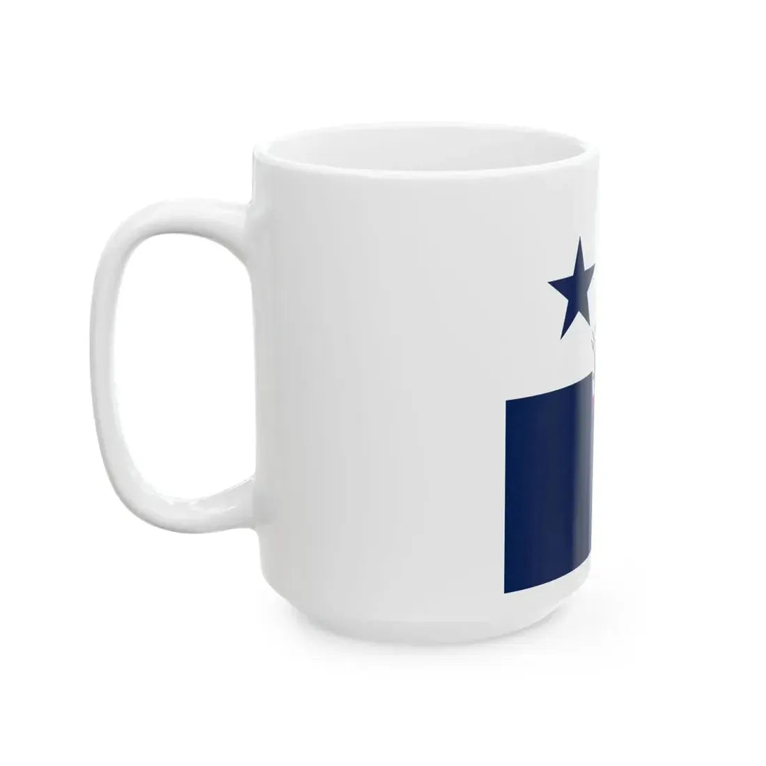 Presidential Flag of Panama Square (Panama) White Coffee Mug - Go Mug Yourself