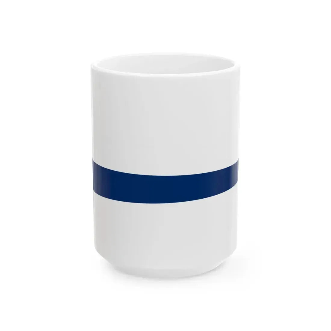 Presidential pennant of Finland (Finland) White Coffee Mug 15oz - Go Mug Yourself