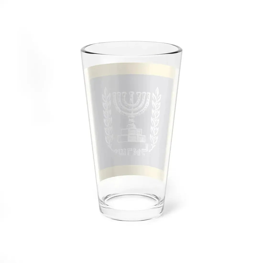 Presidential Standard Israel at sea (Israel) Pint Glass 16oz - Go Mug Yourself