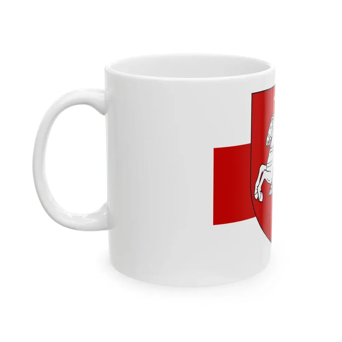 Presidential Standard of Belarus fictional (Belarus) White Coffee Mug - Go Mug Yourself