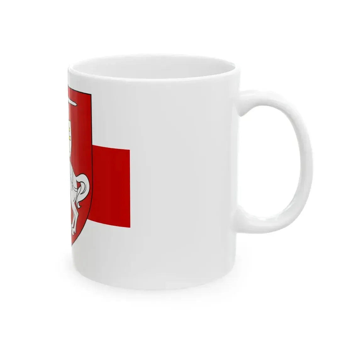 Presidential Standard of Belarus fictional (Belarus) White Coffee Mug - Go Mug Yourself